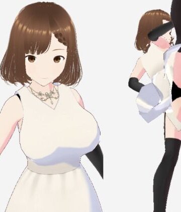 アンリアルパイヤン❤スカートの下にガーターストッキングを着たレディ（セリフなし 3DCGモデル イラスト集）｜評価