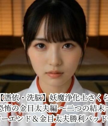 悪堕ち研究員❤【憑依・洗脳】妖魔浄化士さくら 恐怖の金目太夫編 〜二つの結末〜 ハッピーエンド＆金目太夫勝利バッドエンド｜評価3.00