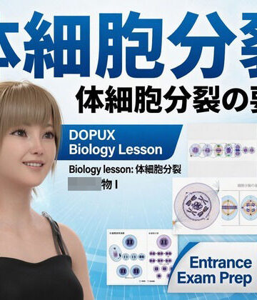 Libido-Labo❤【▲20】一ノ瀬廻里 大学に進学し強豪予備校『DOPUX（ドピュックス』で生物I，IIを教える名物講師に！（Vol.009:体細胞分裂）｜評価