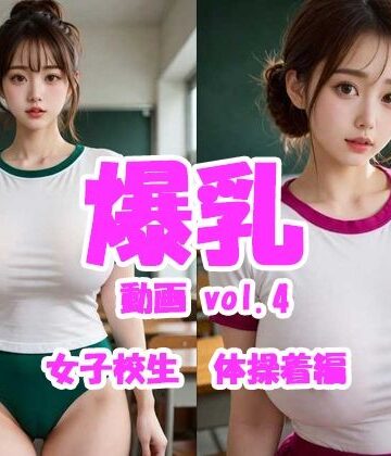 Tomomix.ai❤爆乳動画 vol.4 女子校生体操着編｜評価