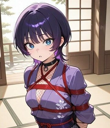 NT❤捕らわれた紫髪くノ一 〜潜入任務の果てに〜【R-18 AI CG集】｜評価