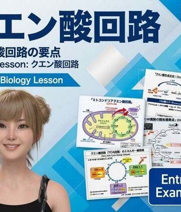Libido-Labo❤【▲20】一ノ瀬廻里 大学に進学し強豪予備校『DOPUX（ドピュックス』で生物I，IIを教える名物講師に！（Vol.022:クエン酸回路）｜評価