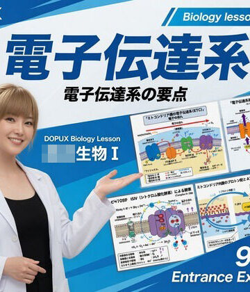 Libido-Labo❤【▲20】一ノ瀬廻里 大学に進学し強豪予備校『DOPUX（ドピュックス』で生物I，IIを教える名物講師に！（Vol.023:電子伝達系）｜評価
