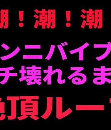 絶頂ひとりオナ子❤潮！潮！潮！ クンニバイブでぶち壊れるまで絶頂ループ｜評価