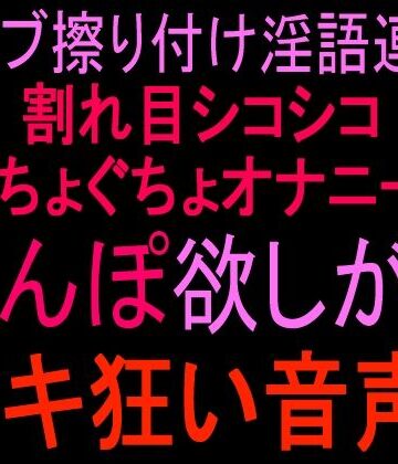 絶頂ひとりオナ子❤バイブ擦り付け淫語連発！！割れ目シコシコぐちょぐちょオナニー！！ ちんぽ欲しがりイキ狂い音声！！｜評価