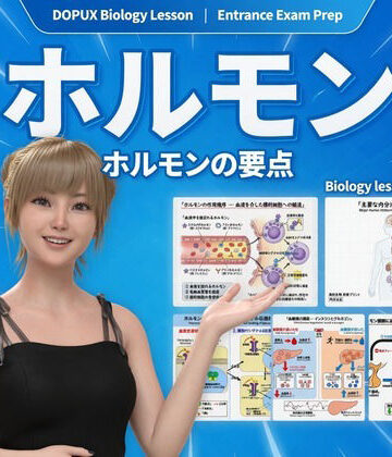 Libido-Labo❤【▲20】一ノ瀬廻里 大学に進学し強豪予備校『DOPUX（ドピュックス』で生物I，IIを教える名物講師に！（Vol.038:ホルモン）｜評価