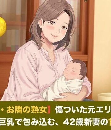 青いらいおん❤【続・続・お隣の熟女】傷ついた元エリートを母性と巨乳で包み込む、42歳新妻の甘い誘惑 第四話 【母乳泡洗体と風呂場立ちバック】〜過敏な子宮を穿たれ、鏡の前で母乳と潮を吹き散らす42歳新妻のお漏らし絶頂〜｜評価
