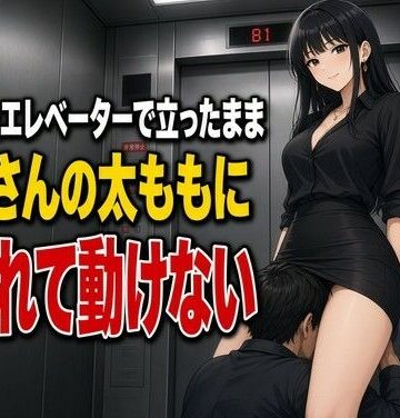 夜の息抜き❤止まったエレベーターで太ももに犯●れる下僕｜評価