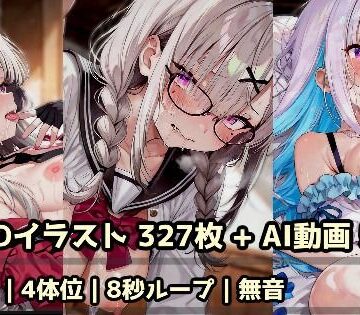 藍田夕映❤に〇さ〇じ 〇神〇ぞみ・健〇花〇・リ〇 3キャラ総集編 R18CG集＋AI動画51本セット｜評価